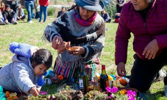 Ofrendas a la Pacha y festejo por los últimos logros de Punta Querandí (*)