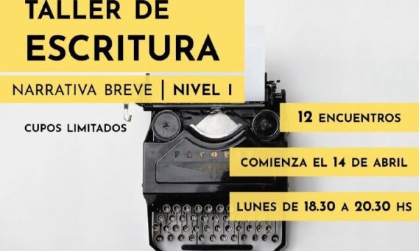 TALLER DE ESCRITURA. NARRATIVA BREVE. NIVEL I